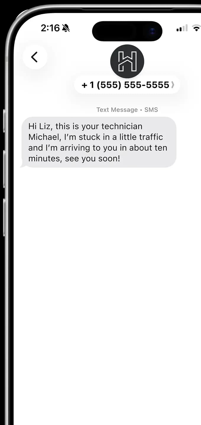 Messaging your tech on mobile